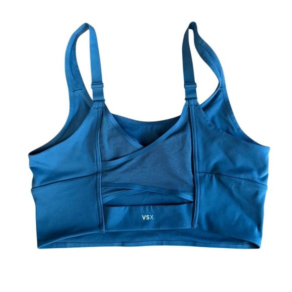 VSX Victoria's Secret Sport Womens ElevateCross-Back Mesh Sports Bra Size Medium - Picture 2 of 7